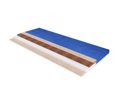 Ортопедический матрас LATEX COMFORT синий
