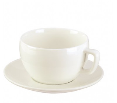 Чашка для завтрака CREMA с блюдцем