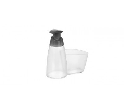 Дозатор для моющих средств CLEAN KIT с местом для губки 0,3л