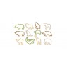 Формочки Zoo DELICIA KIDS набор 12шт