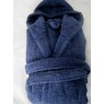 Халат махровый с капюшоном 450 г/м2 М-L